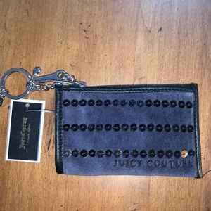 Retro Juicy Couture Sequins and Velour Wallet Wristlet New with Tags
